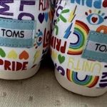 Toms  Belmont White Multi Unity Print Slip On Sneakers Photo 3