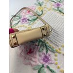 Simply Noelle  Straw Woven Crossbody Bag Beige Tan Multi Color Accent strap Photo 5