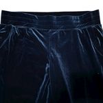 Liverpool Pull-On Stretch Velvet Joggers Midnight Blue Sz LG Holiday Pockets Photo 4