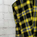 Divided ✨H&M Plaid Mini Dress Yellow Black 90's Y2K Cher Horowitz Clueless Med NWT Photo 3