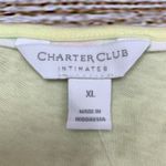 Charter Club  Intimates Henley Top Spring Floral Button Up [Size‎ XL] Photo 3