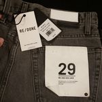RE/DONE ππ Originals 90s High Rise Loose Jeans ~ Vintage Ash Grey 29 NWT Photo 14