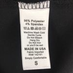 LuLaRoe Lynnae Solid Black Long Sleeve Shirt Small Photo 7