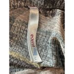 Teal One Shoulder Flamestitch Sleeveless Elastic Waist Scrunched Leg Jumpsuit L Size L Photo 9