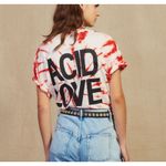  Tie Dye Graphic Tie Front Tee Red (Sandro 2 -‎ Medium) Photo 1