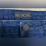 American Bazi | Women's Moto Dark Wash Mid Rise Stretch Skinny Jeans RJL-467 | 5 Photo 4