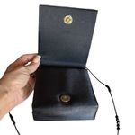 Jessica McClintock  satin evening bag with beaded strap Photo 6