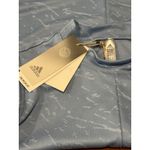 Adidas  Primeblue Sleeveless Mock Neck Golf Top Women L Light Blue Parley Ocean Photo 8