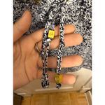 Michael Kors  Navy Blue and White Floral Shorts Romper Photo 2