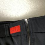 Retro Rifle Fiesta Bomber Jacket XS Black Full Zip Reversible Red Floral NWT Photo 6