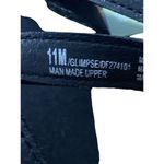 Daisy Fuentes New  SIZE 11  STRAPPY comfort sandal Black rhinestone accents Photo 8