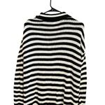 525 America Shopbop  Raya Polo Sweaterdress Striped Knit Size S Black Cream Photo 5
