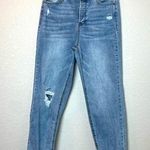 Vanilla Star Jeans VANILLA SKY Skinny Straight Distressed Light Jeans Size 9 Photo 0