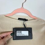 Pretty Little Thing NWT Maternity Stone Plisse Bodycon Mini Dress Size 6 Photo 7