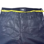 Paige  Mayslie Black Fog Luxe Coated‎ Jogger Pants Size 26 Photo 6