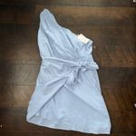 Free People One Shoulder Blue Summer Dress NWT Photo 8