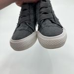 Blowfish Dark Gray Mamba Wedge Slip On Canvas Sneakers Size 7.5 Photo 4