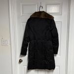 Marc New York  Black Puffer Coat with Brown Fur Trim Photo 6
