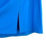Lands' End  Swim Skirt 12 Turquoise Front Slit Photo 4