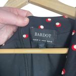 Bardot NWOT Tie Front Patterned Full Length Jumpsuit in Black/Red/White Size 8 Photo 8