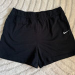 Nike  Women's Black Embroidered Lounge Shorts Size XL Photo 0