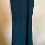 Lulus Green Women’s Long Slip Formal Dress Sz Small Photo 2