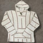 Baja Joe Hooded Sweater Poncho Photo 0