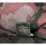 Ann Taylor Skirt Womens 6 Black Pink Floral Flower Pencil Straight Casual Office Photo 6