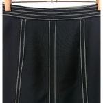 Brooks Brothers  Wool Blend A-Line Skirt Navy Size‎ 4 Career Preppy Academia Photo 4