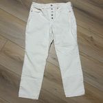 Universal Threads Universal Thread White Button Fly Jeans Photo 1