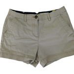 Boden Rachel Tan Chino Shorts 3" Women's 6 Stretch WJ055 Preppy Academia Summer Photo 0