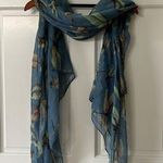 Beautiful Blue Wrap or Scarf with Dragonflies Photo 0