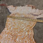 Guess Size Medium M Pomelo Orange Paisley Long Jumpsuit NEW NWT Comfy Photo 2