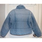 American Eagle  Light Blue Puffer Jacket Photo 9