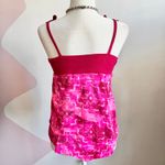 Justice  Womens‎ Pink Crochet Babydoll Top Size XS Y2K 2000s Soft Girl Photo 2