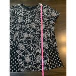 J Jill Wearever Tunic Women Small Stretch Knit Top Office Church Casual‎ Comfort Black Photo 8