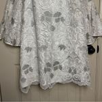 Anthropologie BHLDN Nevada Dress By Mestiza Size L Wedding Boho $400 Silver Size L Photo 3