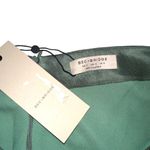 Bec & Bridge NWT Carrie Halter Satin Cut Out Cream Green Maxi Dress US 10 Photo 4