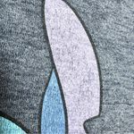 Disney Stitch Pullover Sweatshirt L Soft Crew Neck Long Sleeve Screen Graphic Photo 4