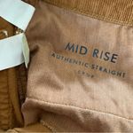 Lucky Brand Brown Corduroy Mid-Rise Authentic Straight Crop 6 Photo 6