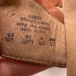 SOUL NATURALIZER Bobbie Women's Leather Strappy Wedge Sandals Tan Size 8M Brown Photo 3