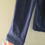 Caslon  Navy Knit Blazer Jacket Photo 2