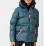 Hunter Original A Line Puffer Jacket Blue Womens Size Medium Photo 2