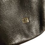 The Sak  Black Leather Shoulder Bag crescent shape Photo 2