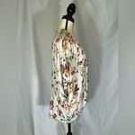 Style Rack LA • Women’s Open Kimono Shacket White Floral Dolman Batwing Sz. Sm Photo 6