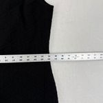 Amanda Uprichard  Black Textured Sleeveless Sheath Dress Size M Photo 3