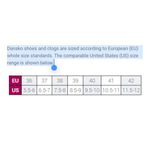 Dansko Women's Professional Clog Blue Brush Patent Comfort Size 37 Photo 9