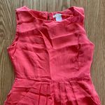 Esley  Sleeveless Pink Abstract A-Line Mini Dress Womens Medium Photo 2