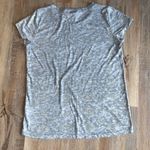 Dantelle Gray Metallic Gold Tribal Accent Tee Shirt Sz L Photo 7