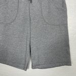 Lululemon Women 6 Heather Gray Still Shorts 11" Inseam Pockets Drawstring Lounge Photo 1
